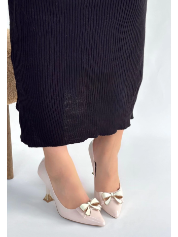 Coby Bej Rugan Topuklu Ayakkabı Coby Bej Rugan Topuklu Ayakkabı