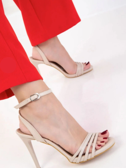 Coze Nude Topuklu Ayakkabı Coze Nude Topuklu Ayakkabı