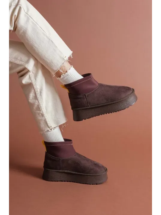 Cuen Kahverengi Süet Bot Cuen Kahverengi Süet Bot