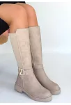 Diona Bej Nubuk Çizme