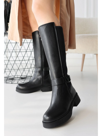 Diona Siyah Cilt Çizme Diona Siyah Cilt Çizme