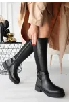 Diona Siyah Cilt Çizme Diona Siyah Cilt Çizme