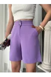 Düğmeli Şort Mdl24326