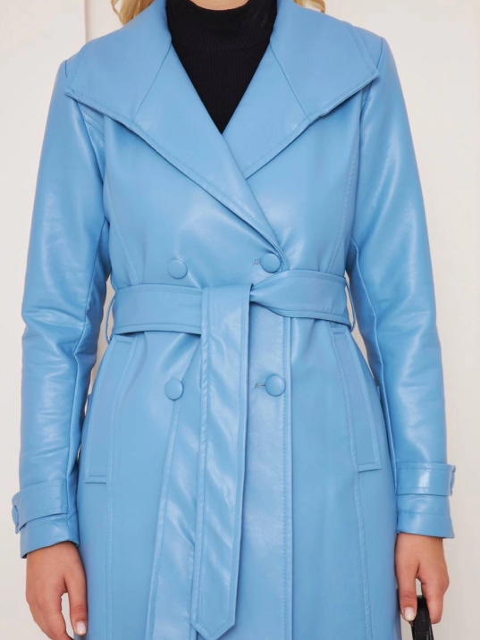 DÜĞMELİ UZUN DERİ KABAN DÜĞMELİ UZUN DERİ KABAN