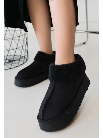 Edali Siyah Süet Bot Edali Siyah Süet Bot