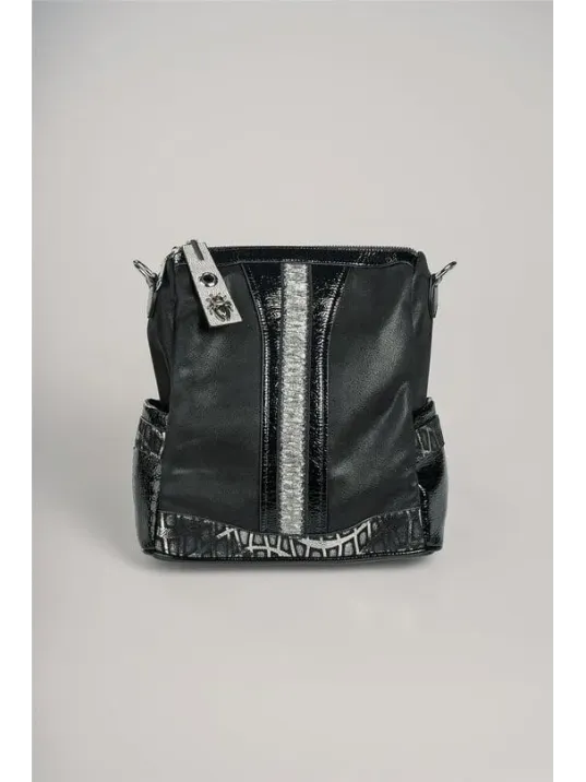 Ejya Siyah Cilt Kol Ve Omuz Çantası