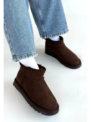 Elsa Kahverengi Süet Bot Elsa Kahverengi Süet Bot