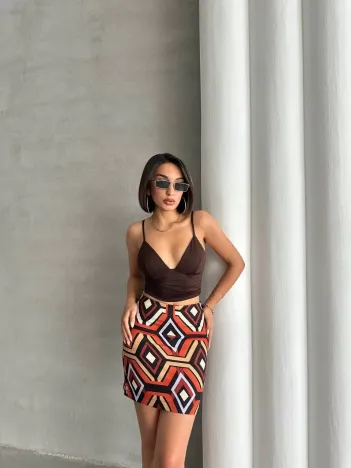 Etnik Desen Etek S25470