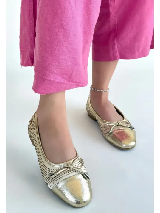 Etya Gold Cilt Babet Ayakkabı Etya Gold Cilt Babet Ayakkabı