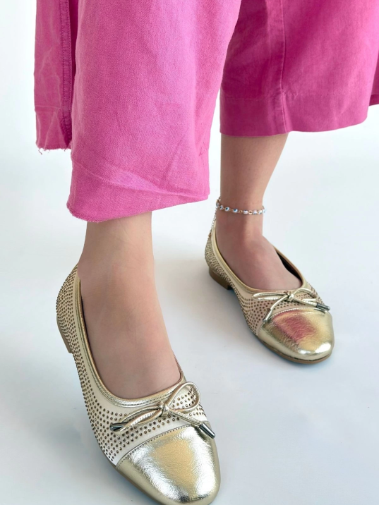 Etya Gold Cilt Babet Ayakkabı Etya Gold Cilt Babet Ayakkabı