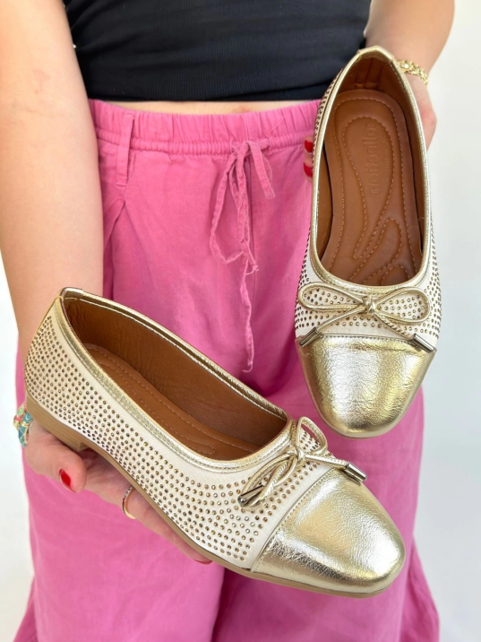 Etya Gold Cilt Babet Ayakkabı Etya Gold Cilt Babet Ayakkabı