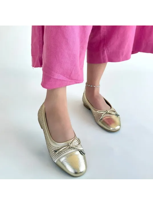 Etya Gold Cilt Babet Ayakkabı Etya Gold Cilt Babet Ayakkabı