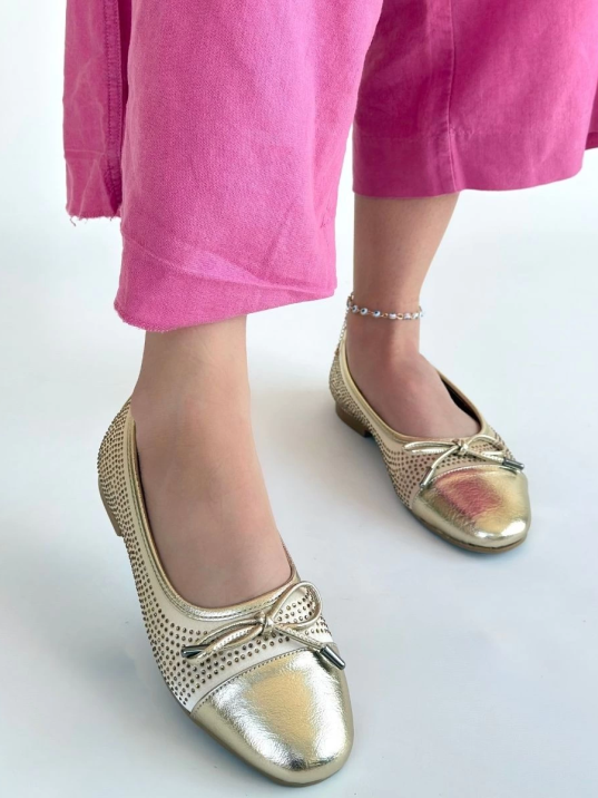 Etya Gold Cilt Babet Ayakkabı Etya Gold Cilt Babet Ayakkabı