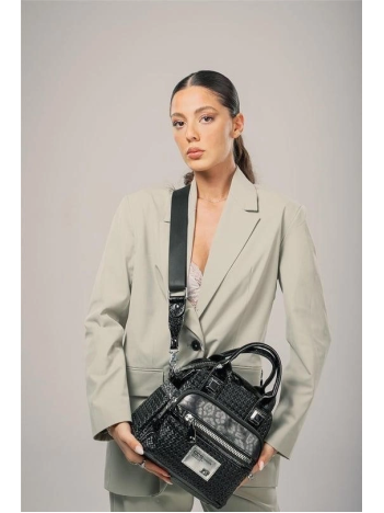 Ewal Siyah Cilt Kol Ve Omuz Çantası