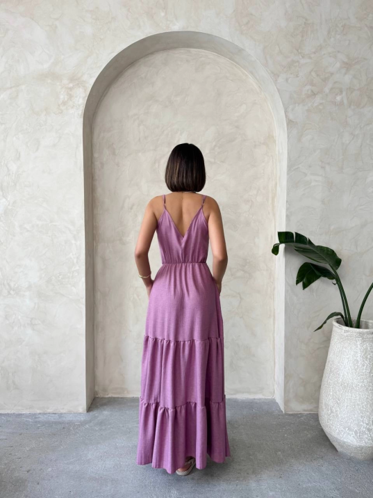 Fırfırlı katlı elbise s255049 Fırfırlı katlı elbise s255049