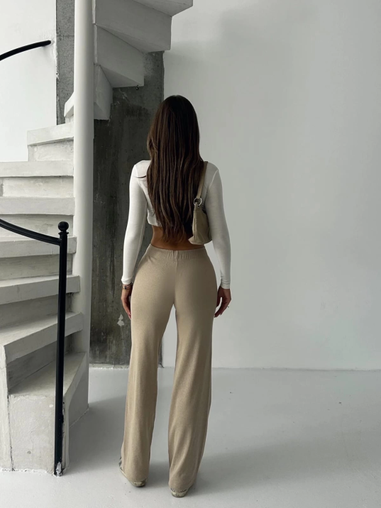 Fit comfort bej salaş pantolon A6011 Fit comfort bej salaş pantolon A6011