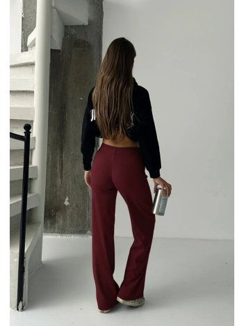 Fit comfort bej salaş pantolon bordo A6011 Fit comfort bej salaş pantolon bordo A6011