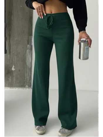 Fit Comfort Bej Salaş Pantolon Petrol Yeşili A6011