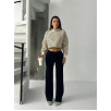 Fit comfort siyah salaş pantolon A6011 Fit comfort siyah salaş pantolon A6011