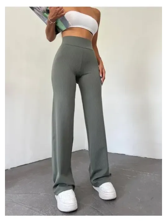 Fitilli Palazzo Pantolon Gri