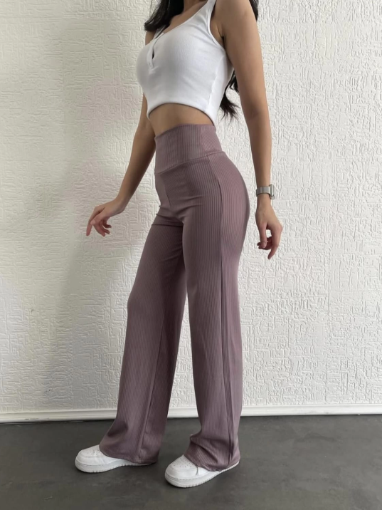 fitilli palazzo pantolon sütlükahve fitilli palazzo pantolon sütlükahve