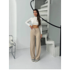 Fitilli şardonlu pantolon bej a4058 Fitilli şardonlu pantolon bej a4058