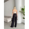 Flamlı kahve pantolon Flamlı kahve pantolon