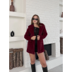 Fok ceket premıum kalite bordo st255860
