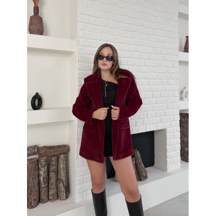 Fok ceket premıum kalite bordo st255860 Fok ceket premıum kalite bordo st255860