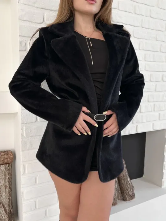 Fok Ceket Premıum Kalite Siyah St255860