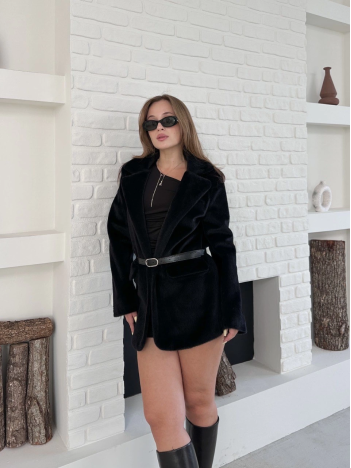 Fok ceket premıum kalite siyah st255860 Fok ceket premıum kalite siyah st255860