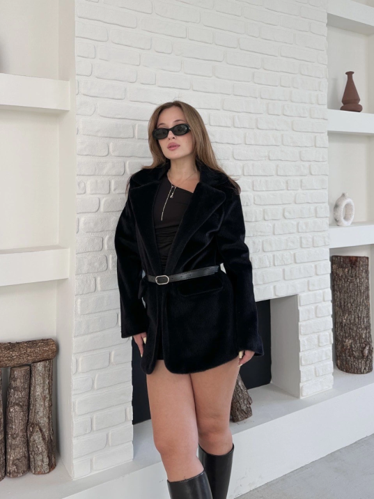 Fok ceket premıum kalite siyah st255860 Fok ceket premıum kalite siyah st255860