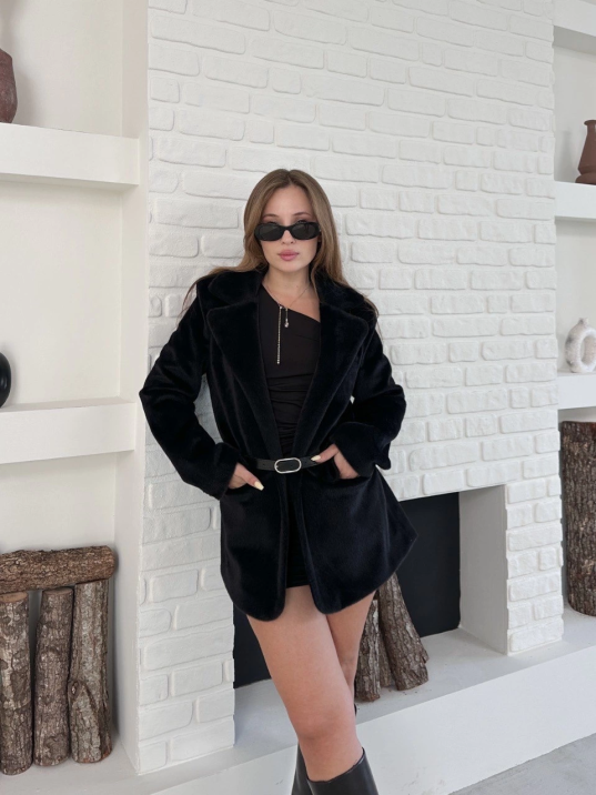 Fok ceket premıum kalite siyah st255860 Fok ceket premıum kalite siyah st255860