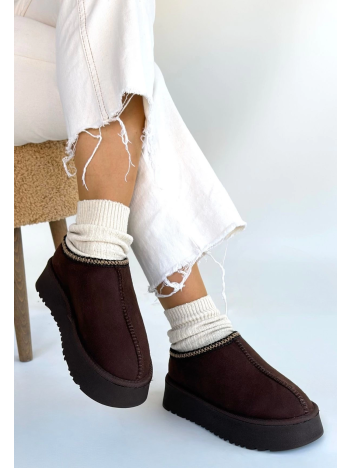 Foyk Kahverengi Süet Bot Foyk Kahverengi Süet Bot