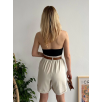 Gabardin kumaş şort Gabardin kumaş şort