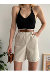 Gabardin Kumaş Şort Gabardin Kumaş Şort