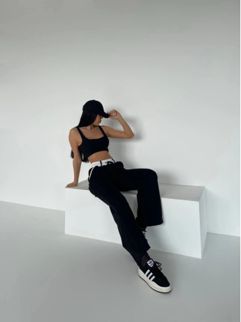 Garnili bol paça pantolon Garnili bol paça pantolon