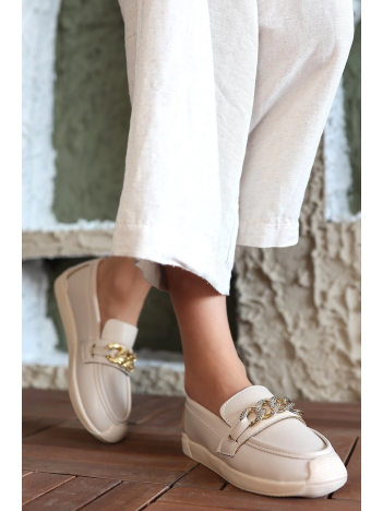 Giwa Bej Cilt Babet Ayakkabı