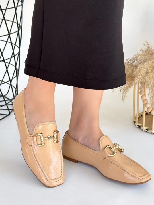 Guart Nude Rugan Babet Ayakkabı Guart Nude Rugan Babet Ayakkabı