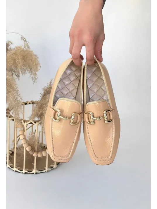 Guart Nude Rugan Babet Ayakkabı Guart Nude Rugan Babet Ayakkabı