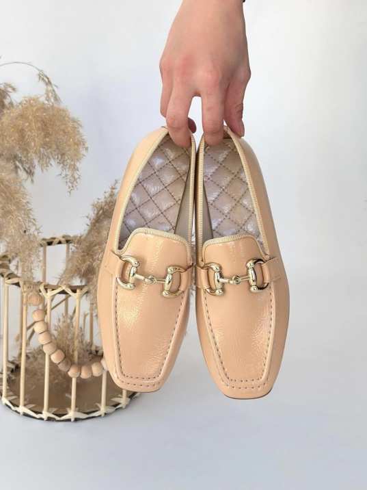 Guart Nude Rugan Babet Ayakkabı Guart Nude Rugan Babet Ayakkabı