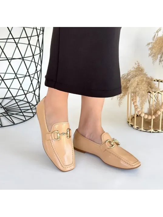 Guart Nude Rugan Babet Ayakkabı Guart Nude Rugan Babet Ayakkabı