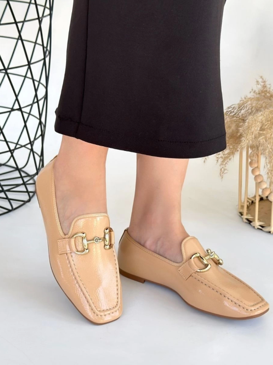 Guart Nude Rugan Babet Ayakkabı Guart Nude Rugan Babet Ayakkabı