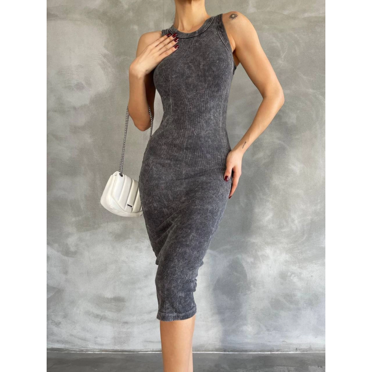 Halter yaka elbise aşit yıkamalı Halter yaka elbise aşit yıkamalı