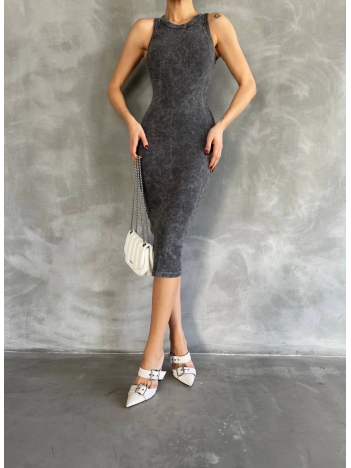 Halter yaka elbise aşit yıkamalı Halter yaka elbise aşit yıkamalı