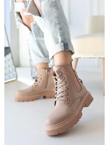 Harte Nude Cilt Bağcıklı Bot Harte Nude Cilt Bağcıklı Bot