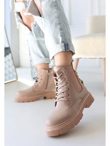 Harte Nude Cilt Bağcıklı Bot Harte Nude Cilt Bağcıklı Bot