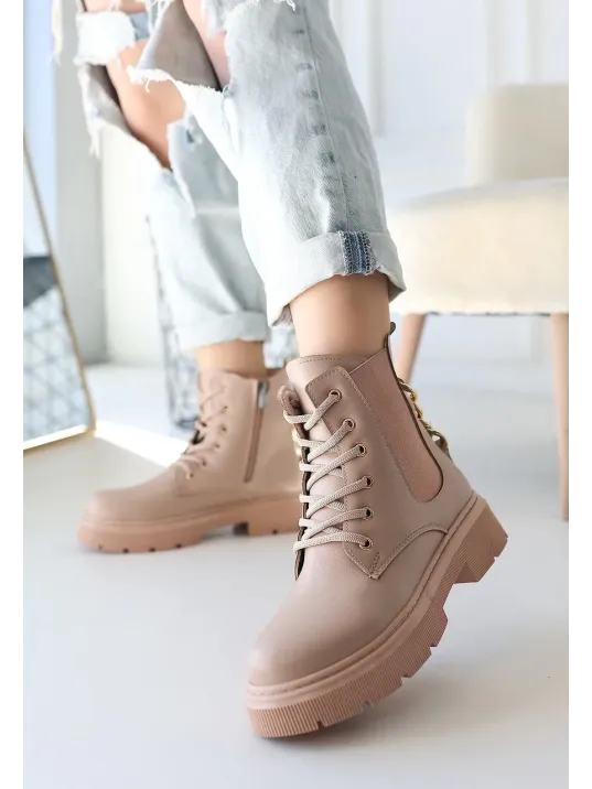 Harte Nude Cilt Bağcıklı Bot Harte Nude Cilt Bağcıklı Bot