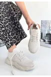 Henta Bej Triko Bağcıklı Spor Ayakkabı