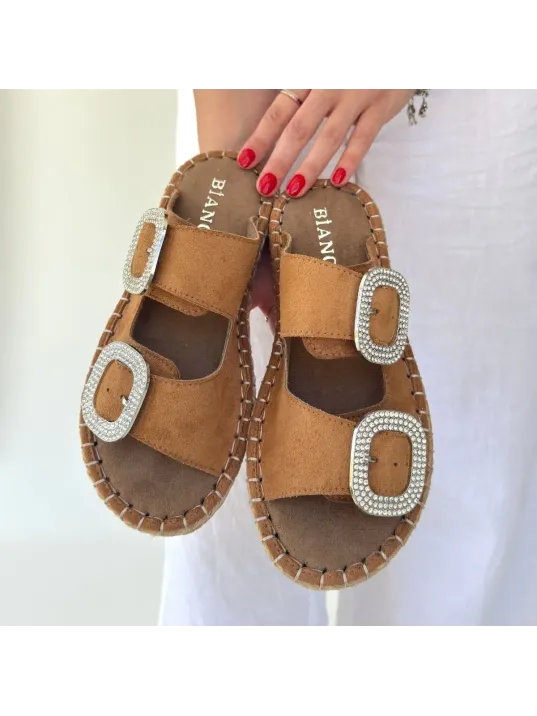 Hertas Vizon Nubuk Tokalı Terlik